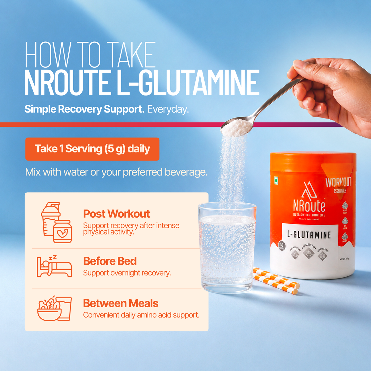 NRoute L-Glutamine