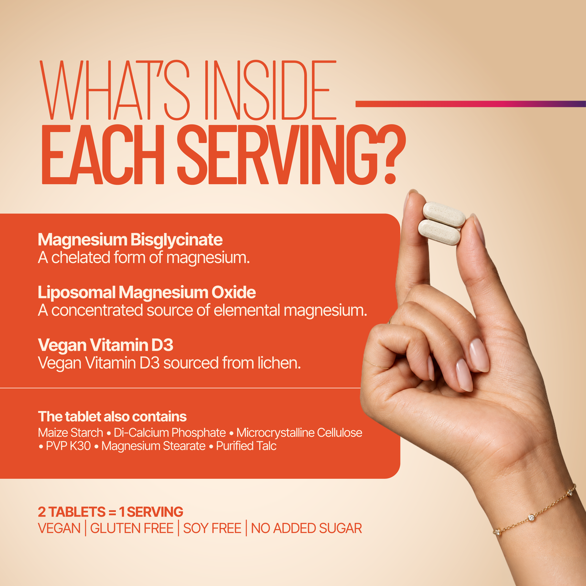 NRoute Magnesium + Vegan Vitamin D3